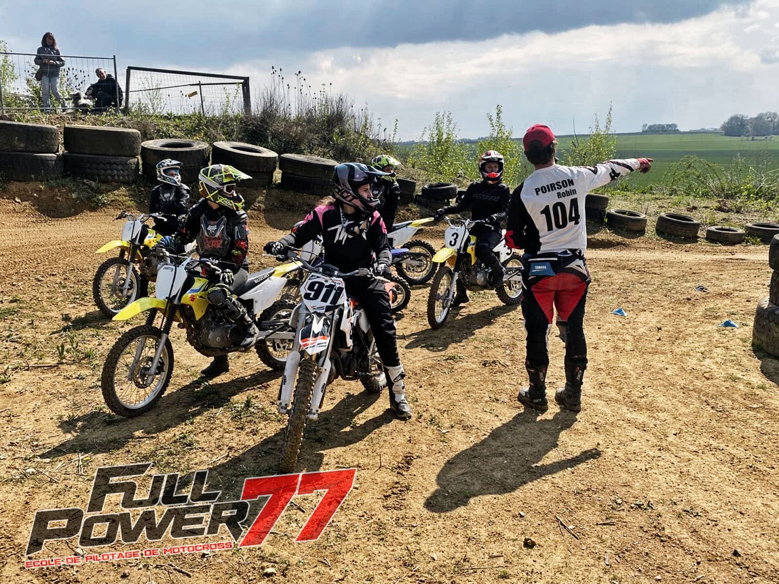 cours motocross 100% féminin