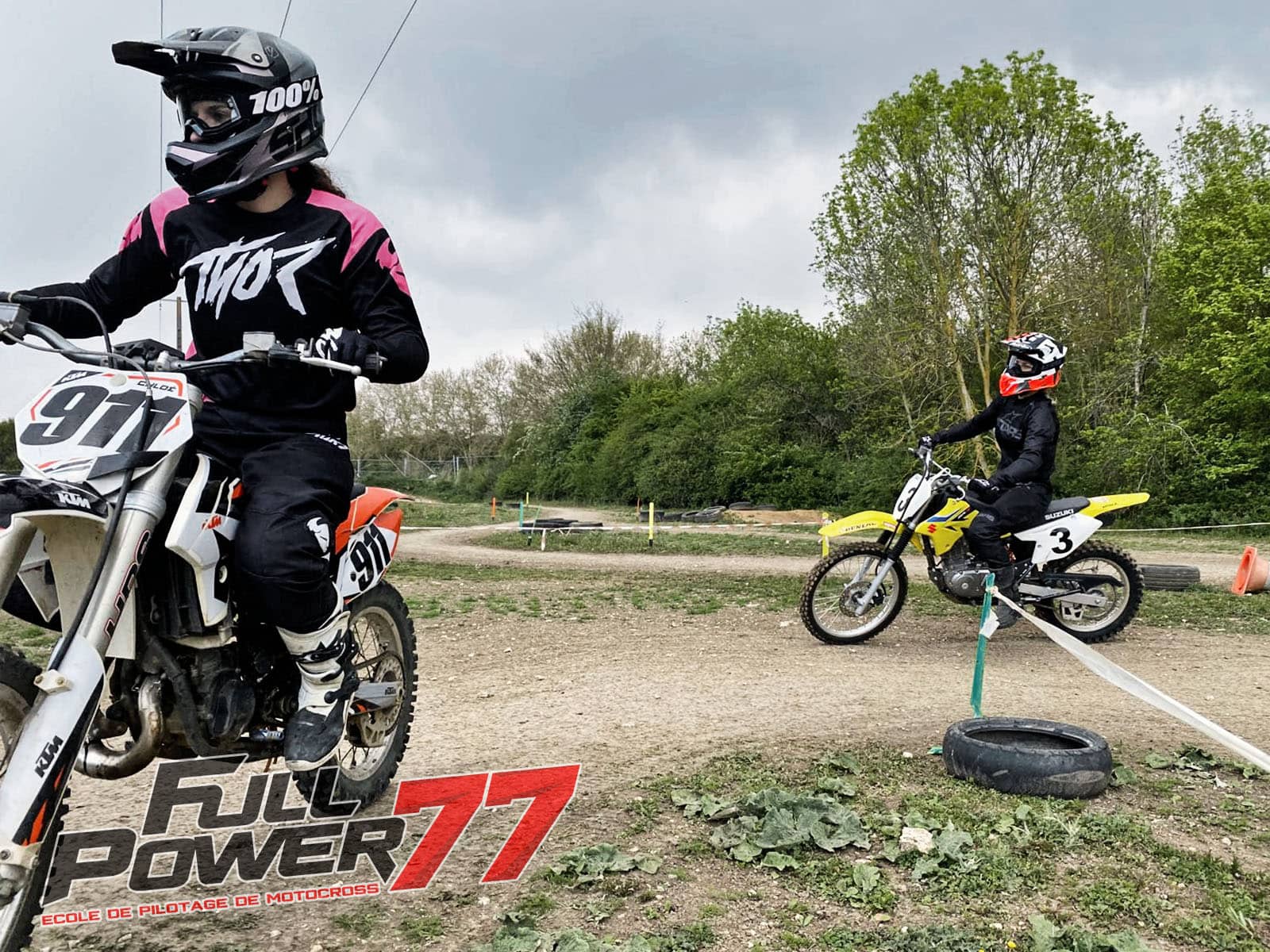 cours motocross 100% féminin