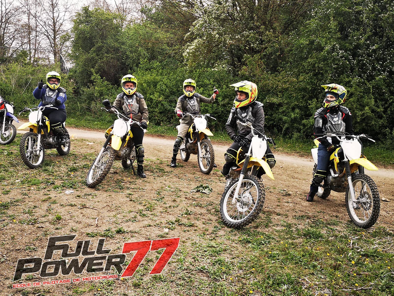 cours motocross 100% féminin